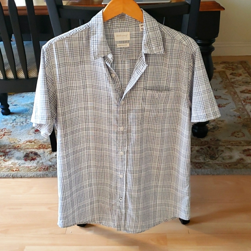 Weatherproof Short sleeve button down Shirt Medium